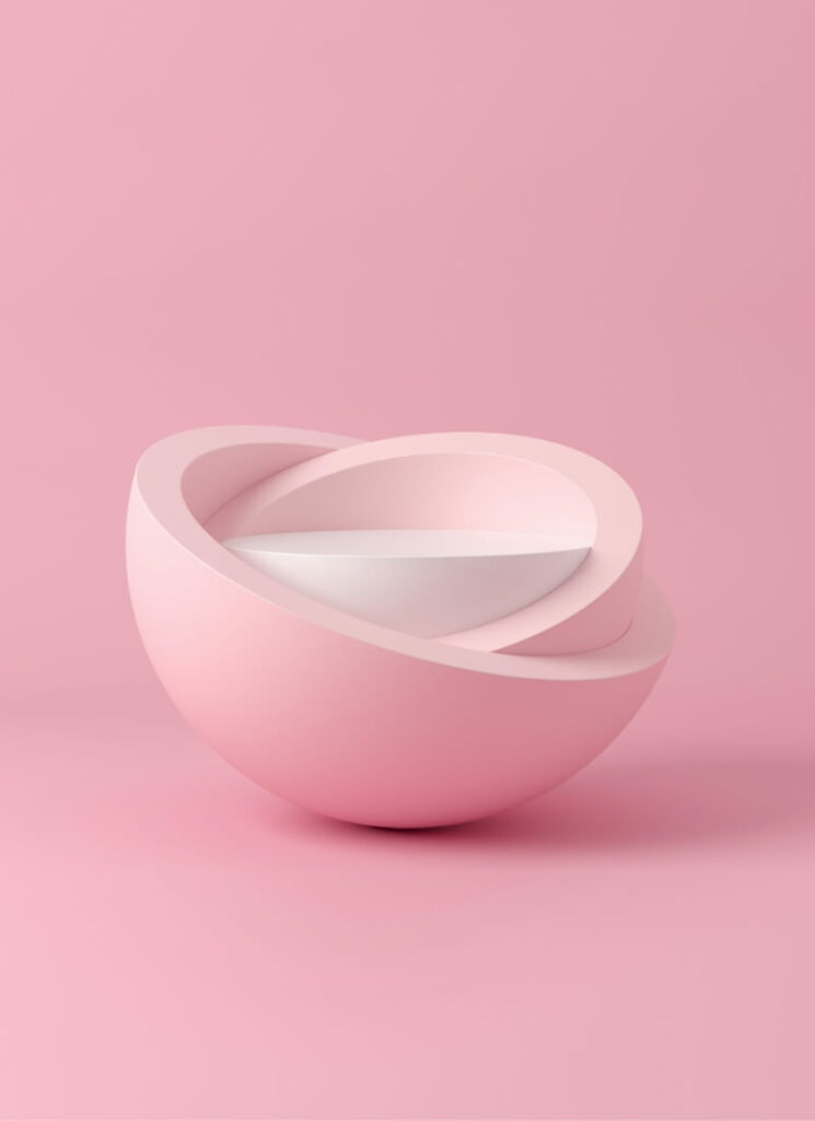 Half circle illustration